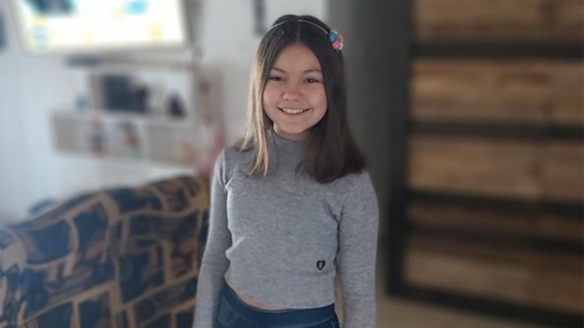 Camila Isabela Cardello, la nena de 12 años que falleció en el incendio.