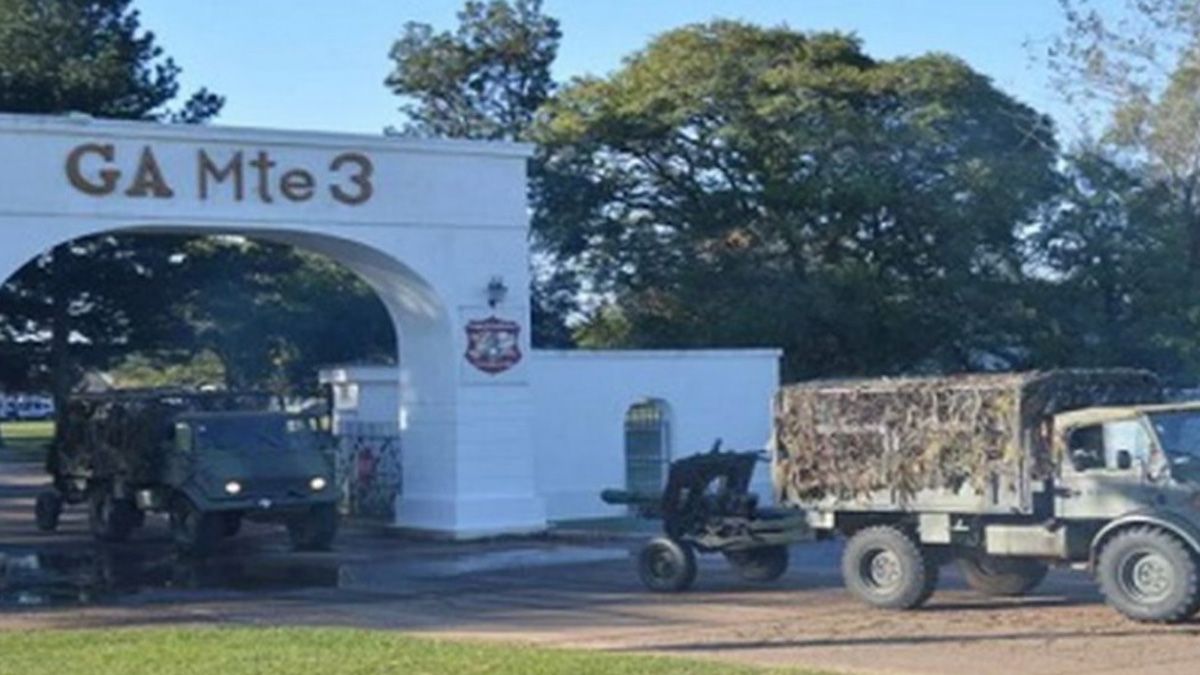 La Unidad del Ejército de Paso de los Libres, en Corrientes, donde el joven subteniente murió luego de una cena de bienvenida y por lo cual 11 oficiales fueron suspendidos
