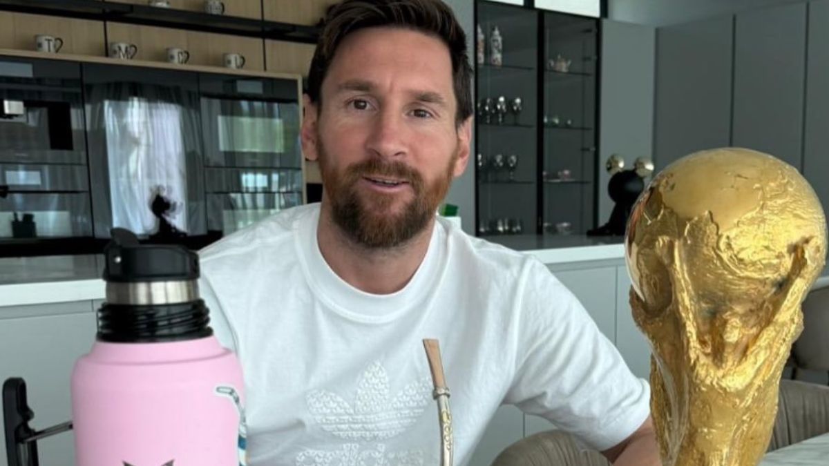 Lionel Messi celebró el segundo aniversario de la obtención de la Copa del Mundo en Qatar 2022. 