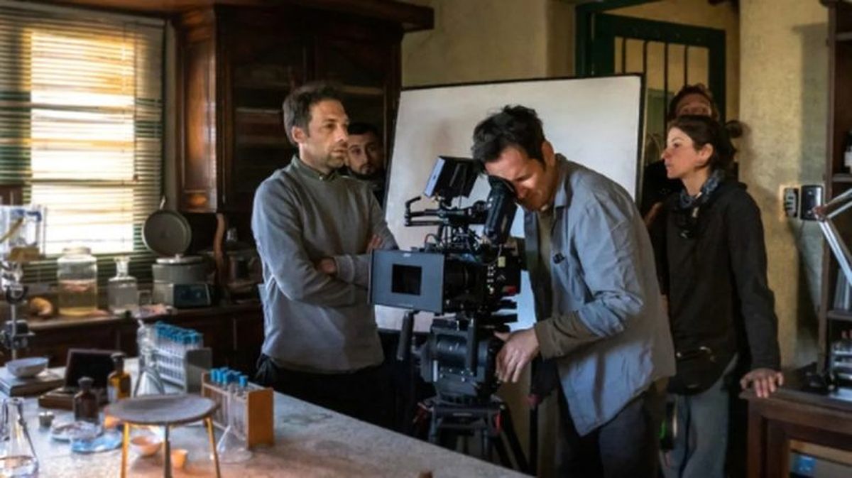 Filmación de Los Renacidos.
