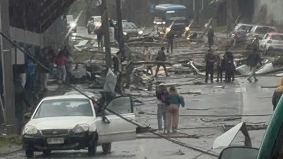 Un tornado en Chile derribó viviendas y dejó decenas de personas heridas