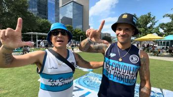 Unidos por la Selección argentina e Independiente Rivadavia: dos mendocinos ilusionados en las calles de Dallas