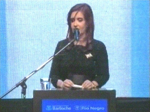 Cristina advirtió que transferir la posta es ineludible