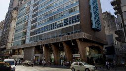 El edificio en Buenos Aires de Teléfonica, que tiene 20 millones de clientes a través de Movistar. Telecom había anunciado su compra.