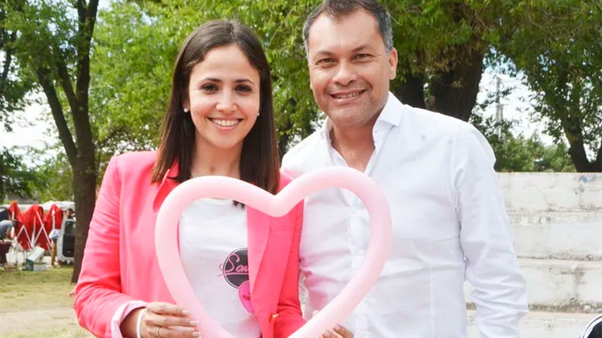 Romina Uhrig está casada con Walter Festa, ex intendente de la localidad bonaerense de Moreno.