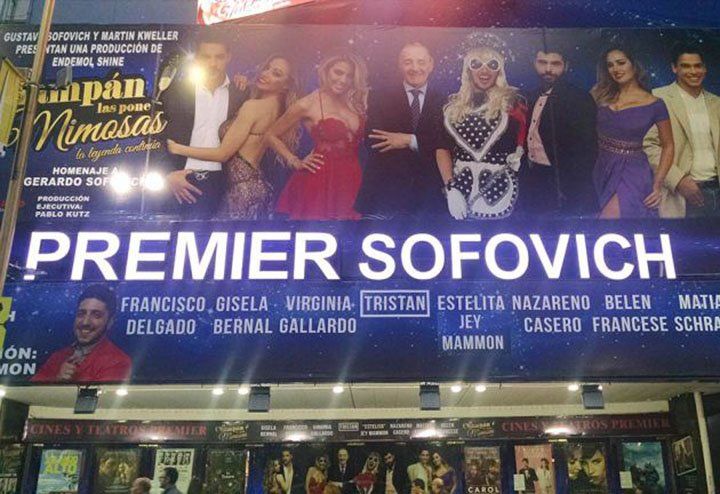 Gerardo Sofovich ya tiene un teatro con su nombre