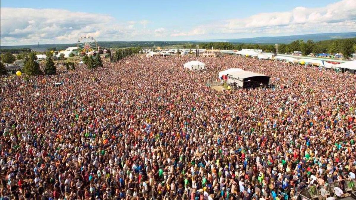 El festival Summer Jam marcó la desaparición de los jóvenes. El festival Summer Jam marcó la desaparición de los jóvenes.