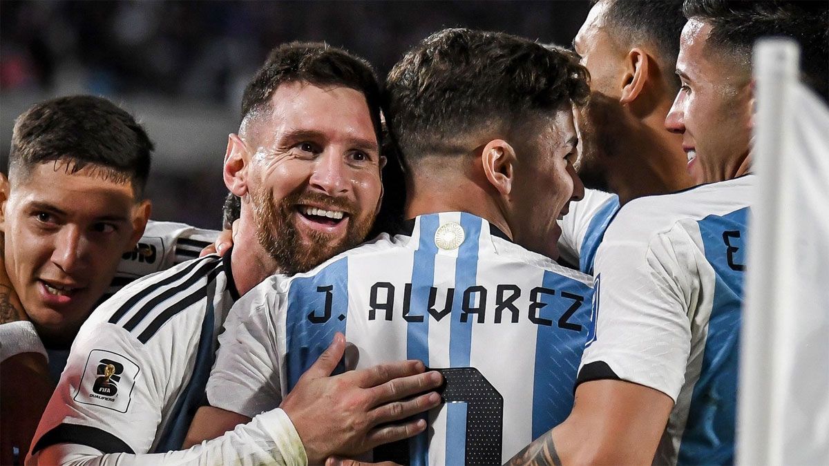 Lionel Messi la rompió con un golazo en la Selección argentina frente Ecuador, por Eliminatorias Sudamericanas.