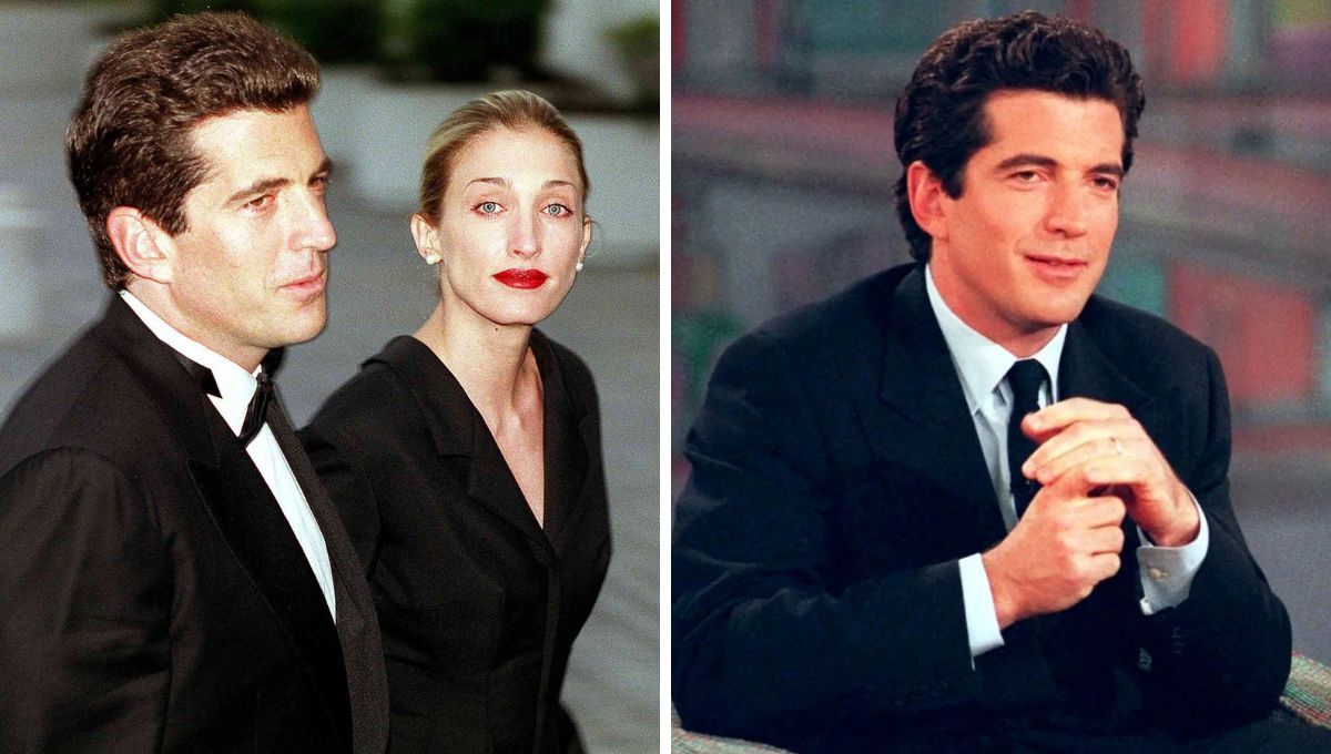 JFK Jr y Carolyn Bessette en pleno auge de su romance.&nbsp;