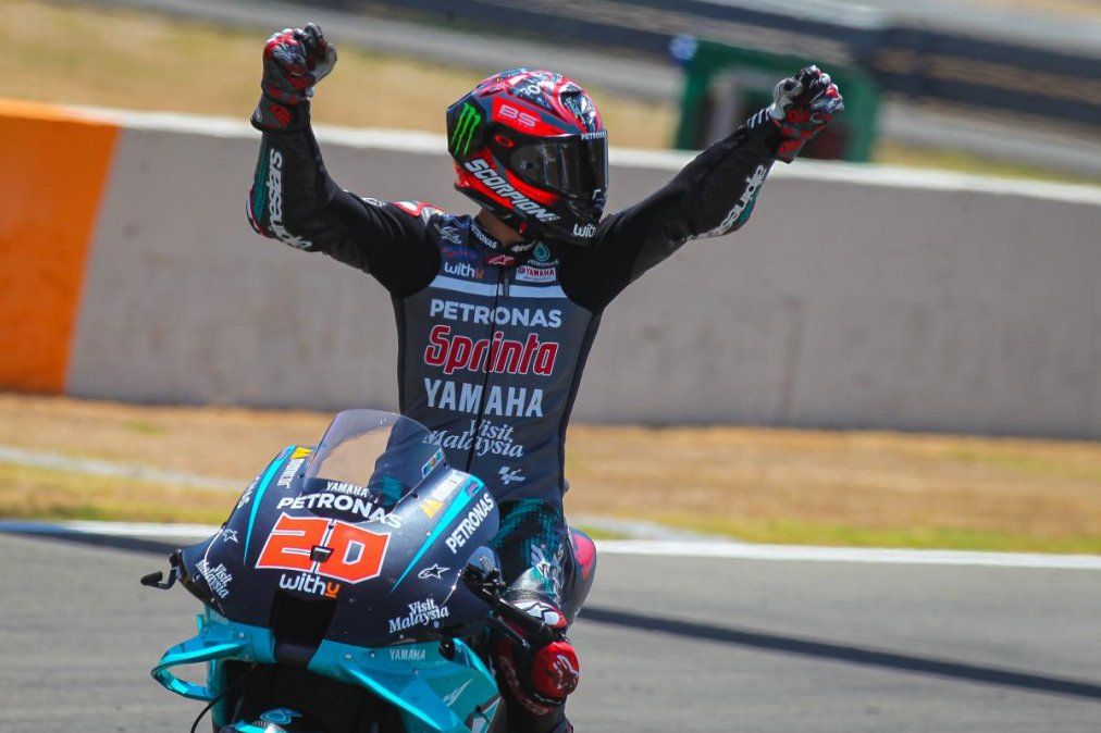 El líder del Mundial de MotoGP es Fabio Quartararo (Yamaha).