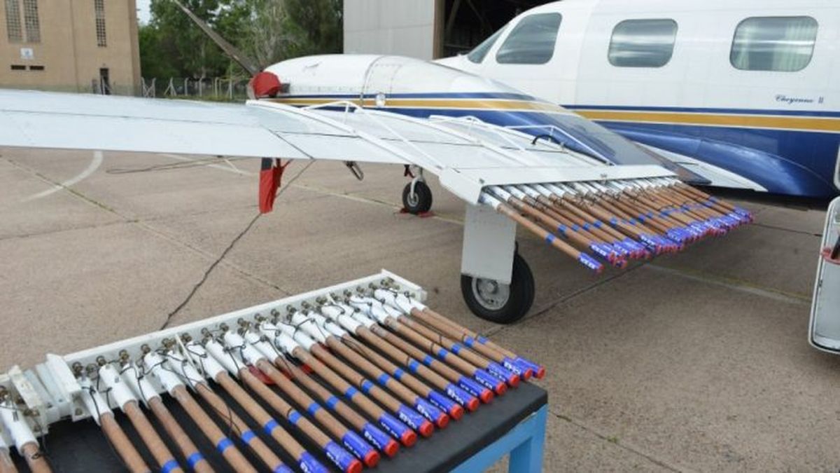 La lucha antigranizo seguirá en el Sur, según confirmó el mismo ministro.