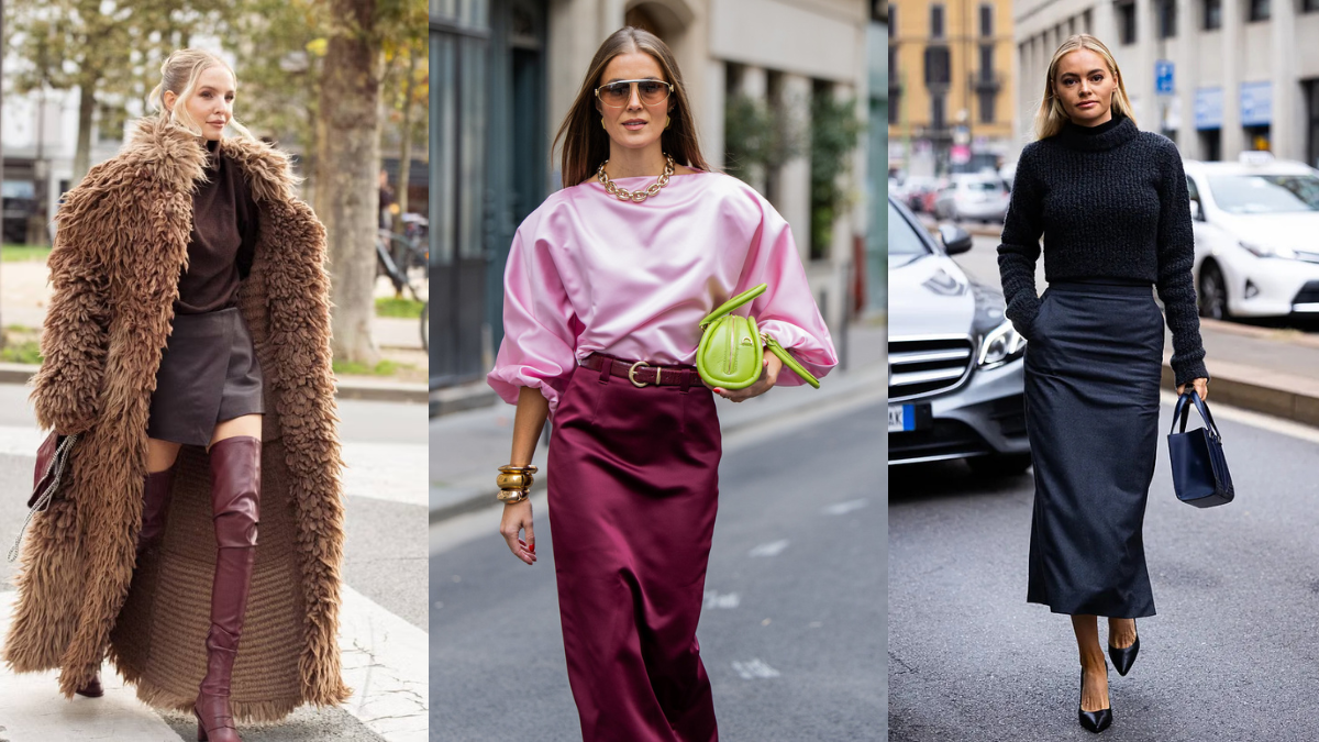 Los colores en tendencia que vas a usar en otoño-invierno 2025 y llegan directo de la moda europea