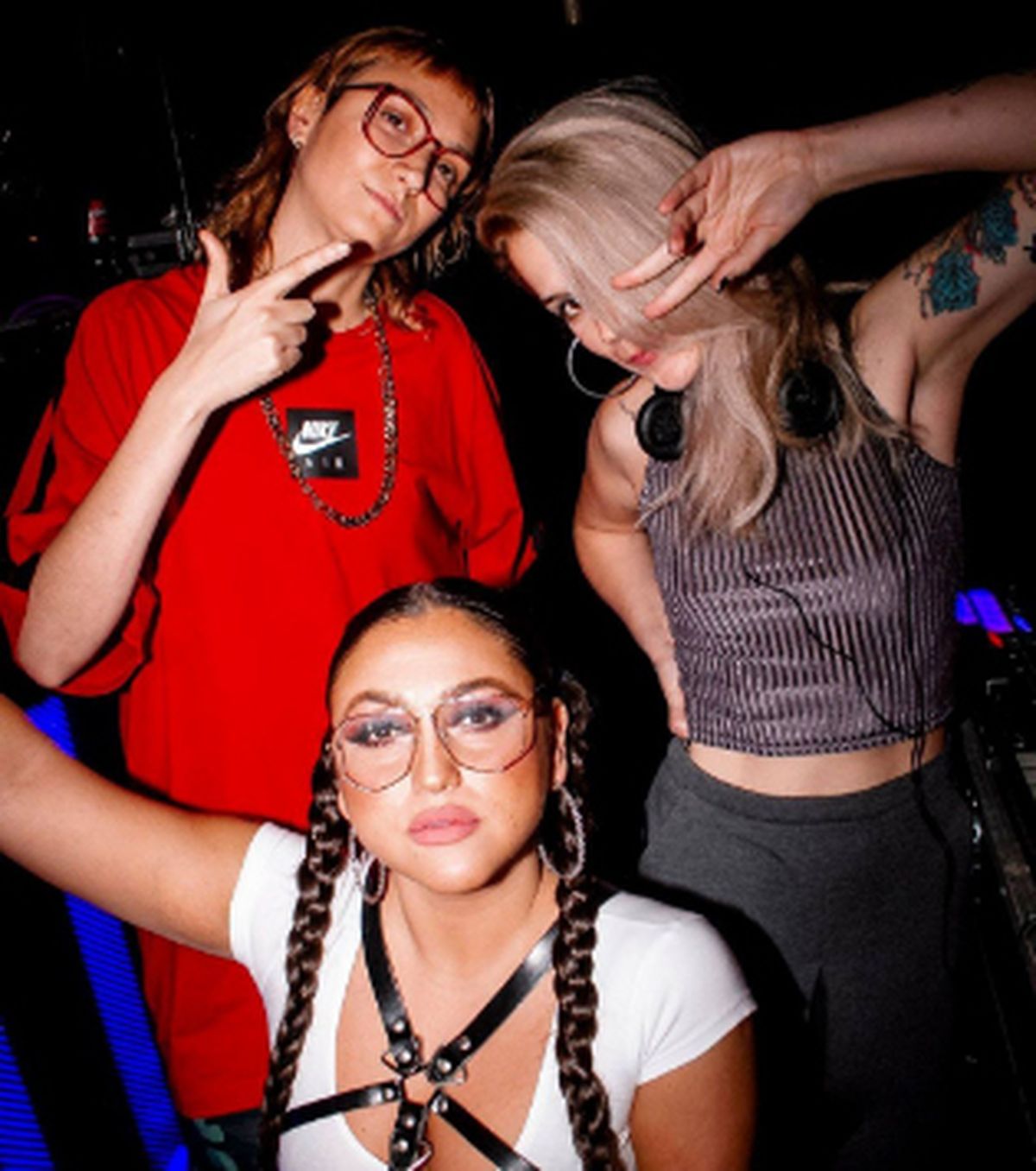 Geo Efrita, DJ Mamy y Locyfer.