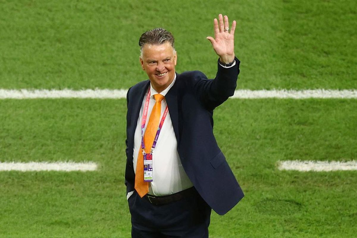 Louis van Gaal, DT de la Selección de Países Bajos en el Mundial Qatar 2022.