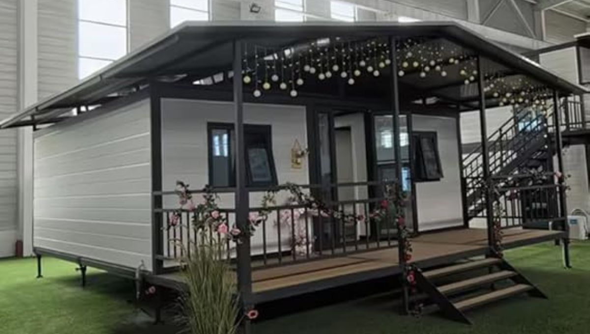 Dos dormitorios y expandible: así es la casa prefabricada que se vende por menos de 10.500 dólares