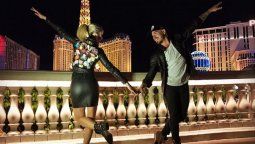 Laurita Fernández y Fede Bal imitaron la foto icónica de La la land