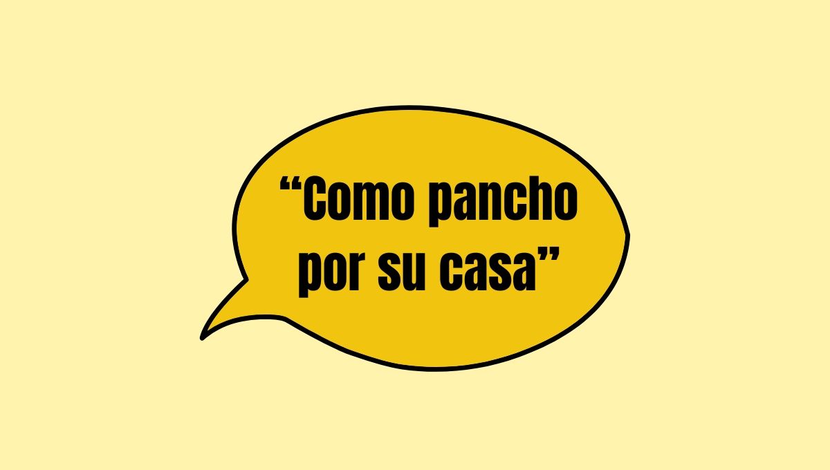 Esta frase es utilizada diariamente por muchas personas.