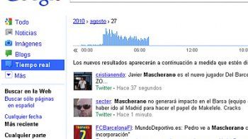 Google lanzó su edición para búsquedas en tiempo real