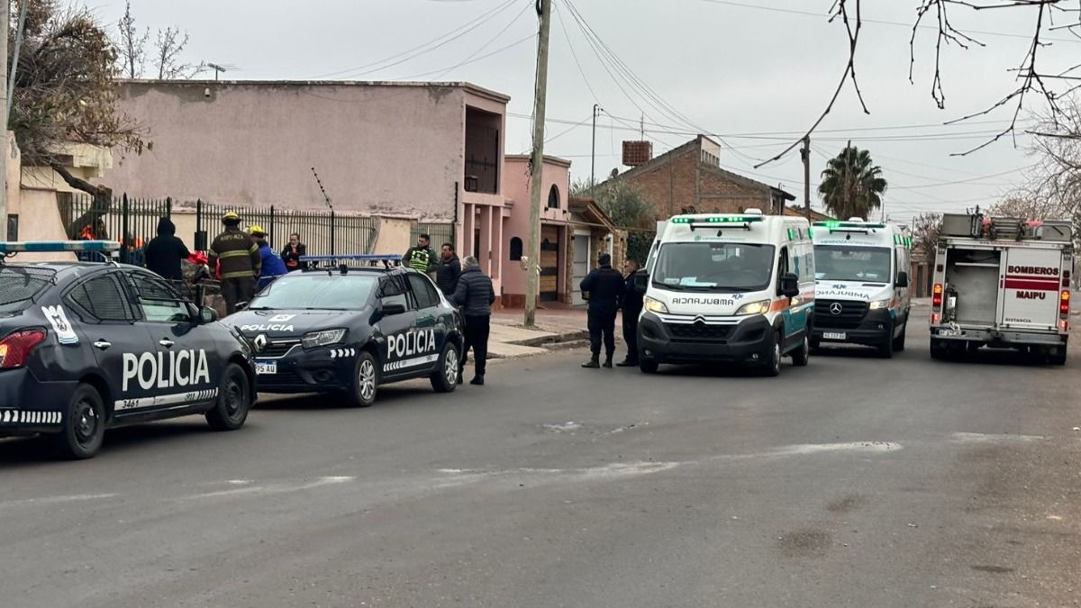 El operativo que se hizo para rescatar a los intoxicados por monóxido de carbono en Maipú.