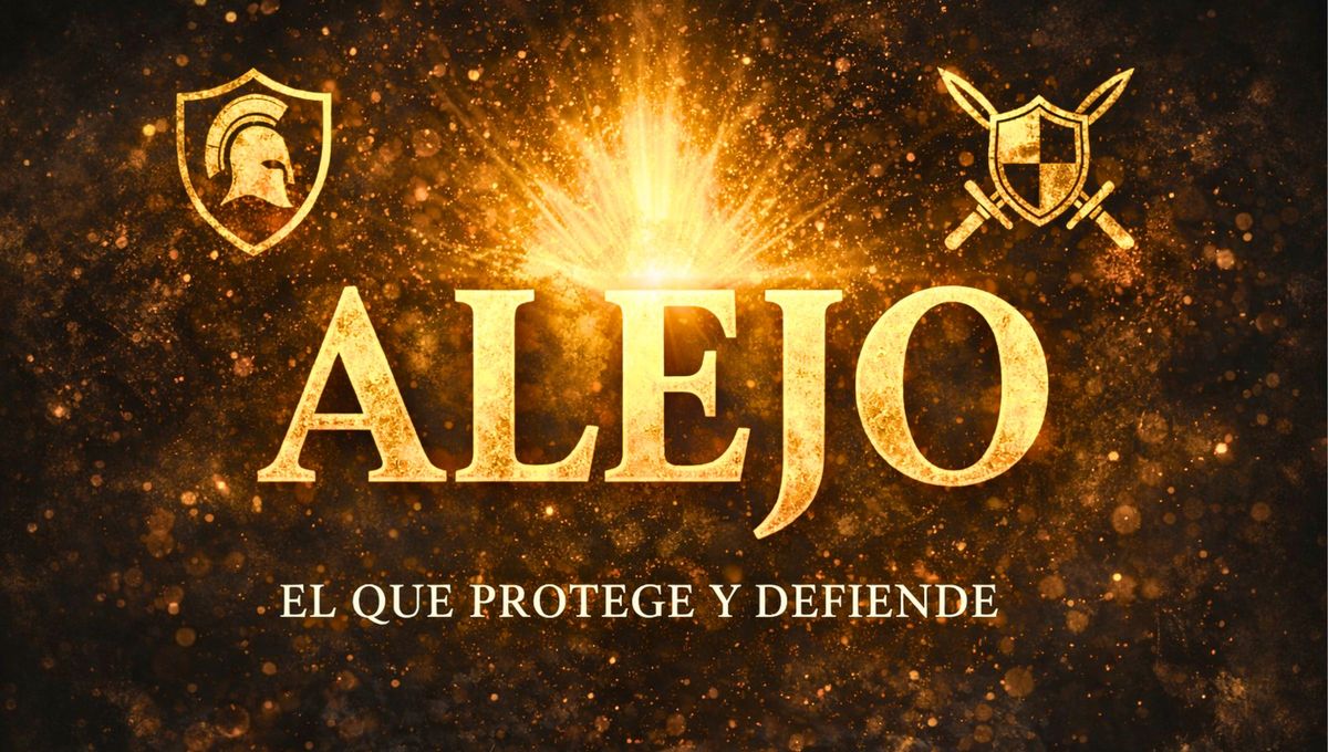 Alejo, nombre de origen griego con significado impetuoso.