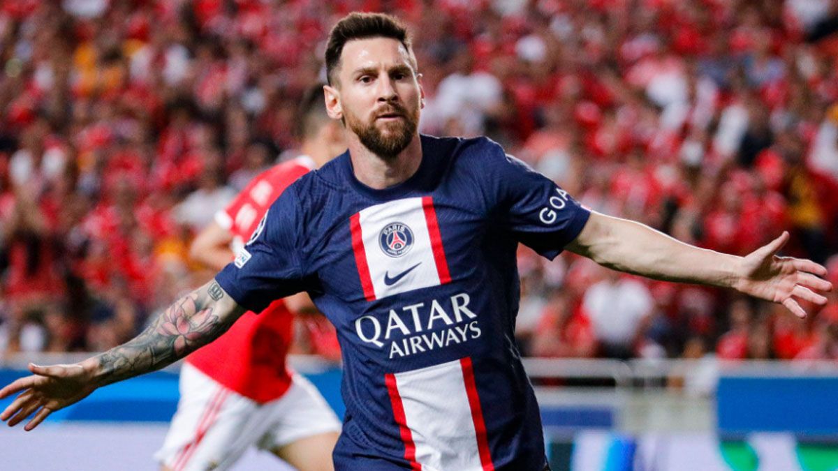 Messi y Julián Álvarez, los goles argentinos en la Champions League