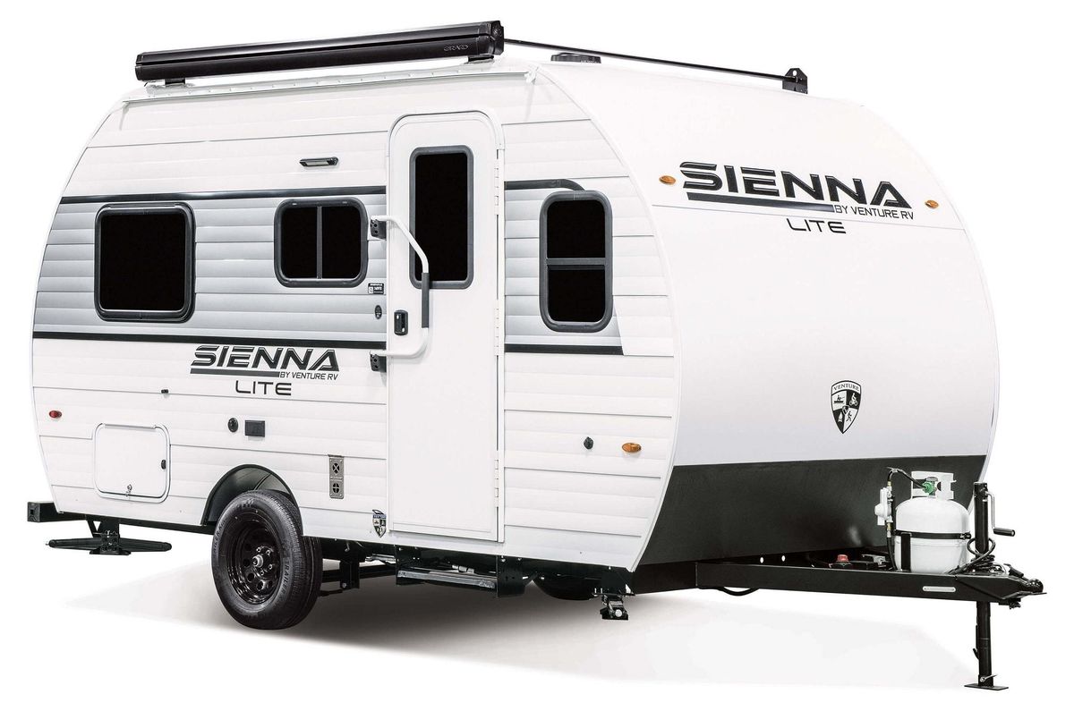 Esta casa rodante compacta es ideal para parejas o para personas solteras. Imagen: Venture RV