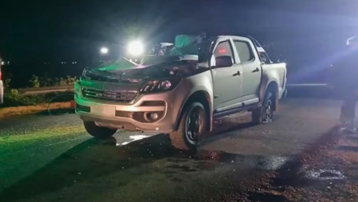 La mujer viajaba como acompañante y falleció en el lugar del accidente. La mujer viajaba como acompañante y falleció en el lugar del accidente. 