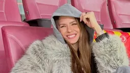 Furor por la foto de la China Suárez en la previa del partido Argentina-Argelia.