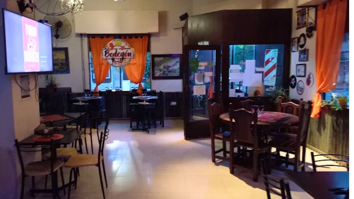 El bodegón está ubicado en una esquina de La Plata.