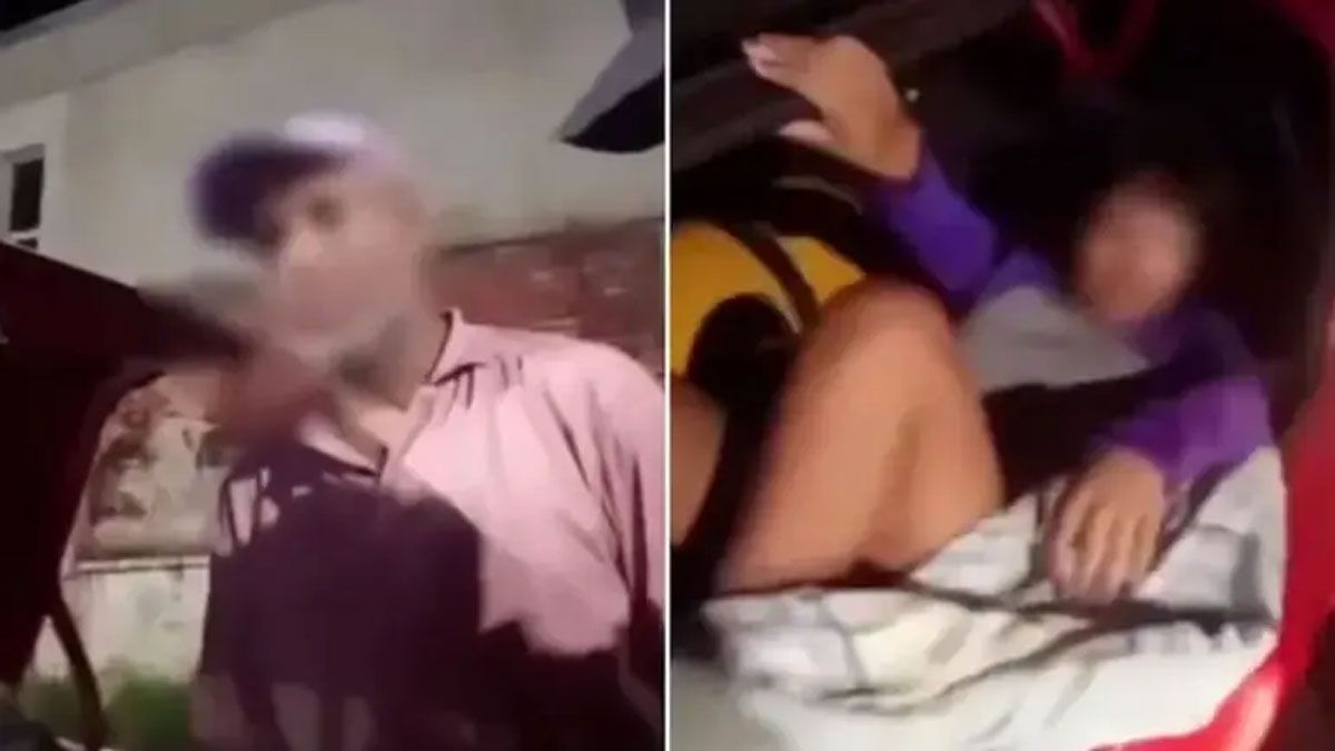 Un taxista borracho llevaba a su pareja en el baúl. Un taxista borracho llevaba a su pareja en el baúl.