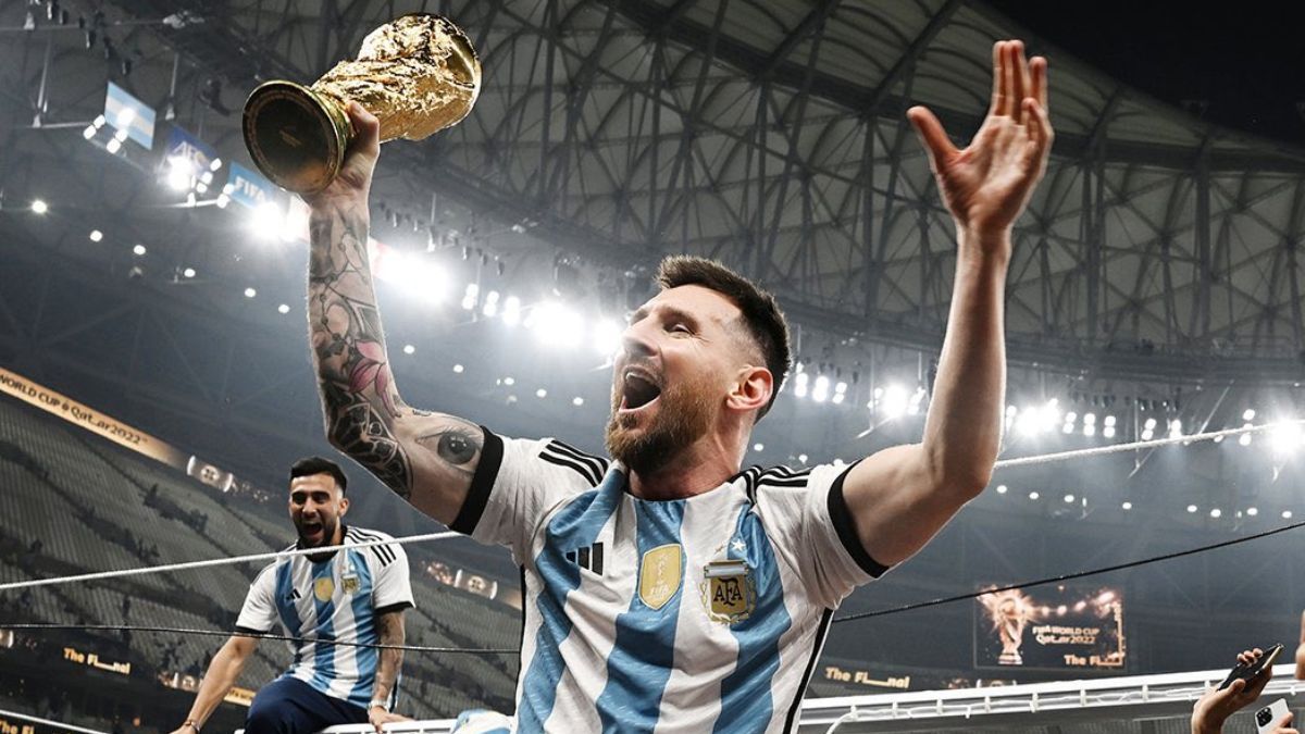 La AFA publicó un video por un nuevo aniversario de la Selección argentina campeona del mundo en el Mundial de Qatar 2022.