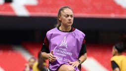 Estefi ganó la Libertadores femenina en 2012.