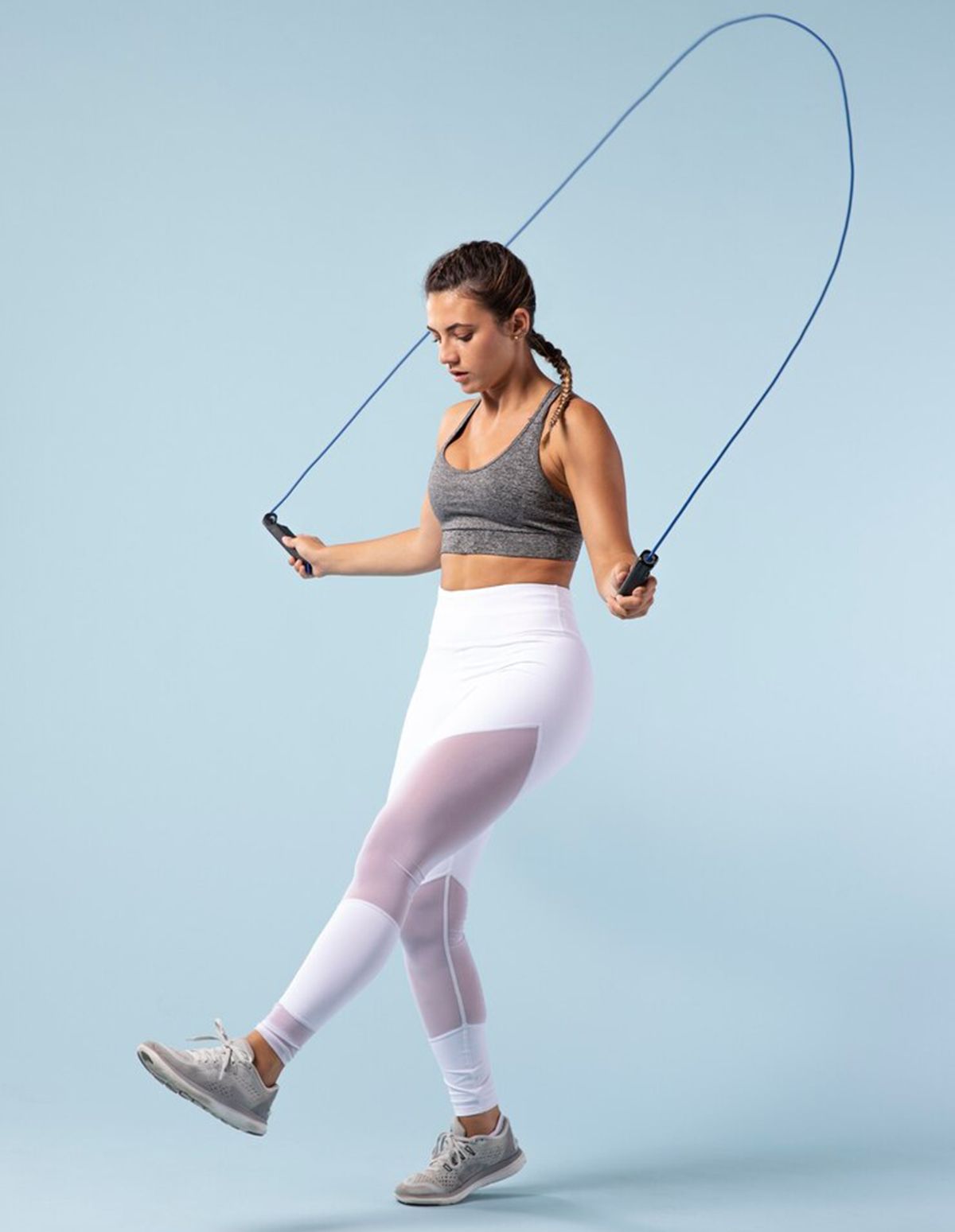 Saltar la soga. Saltar la soga.