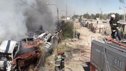 Informaron que el fuego en la playa San Agustín está controlado