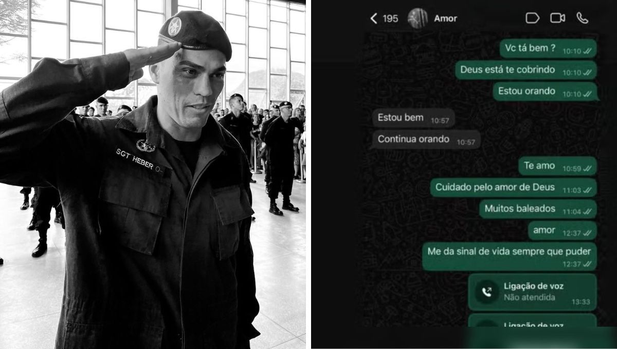 Esta es la última conversación que un policía del BOPE mantuvo con su esposa antes de morir en el megaoperativo de Rio de Janeiro Esta es la última conversación que un policía del BOPE mantuvo con su esposa antes de morir en el megaoperativo de Rio de Janeiro