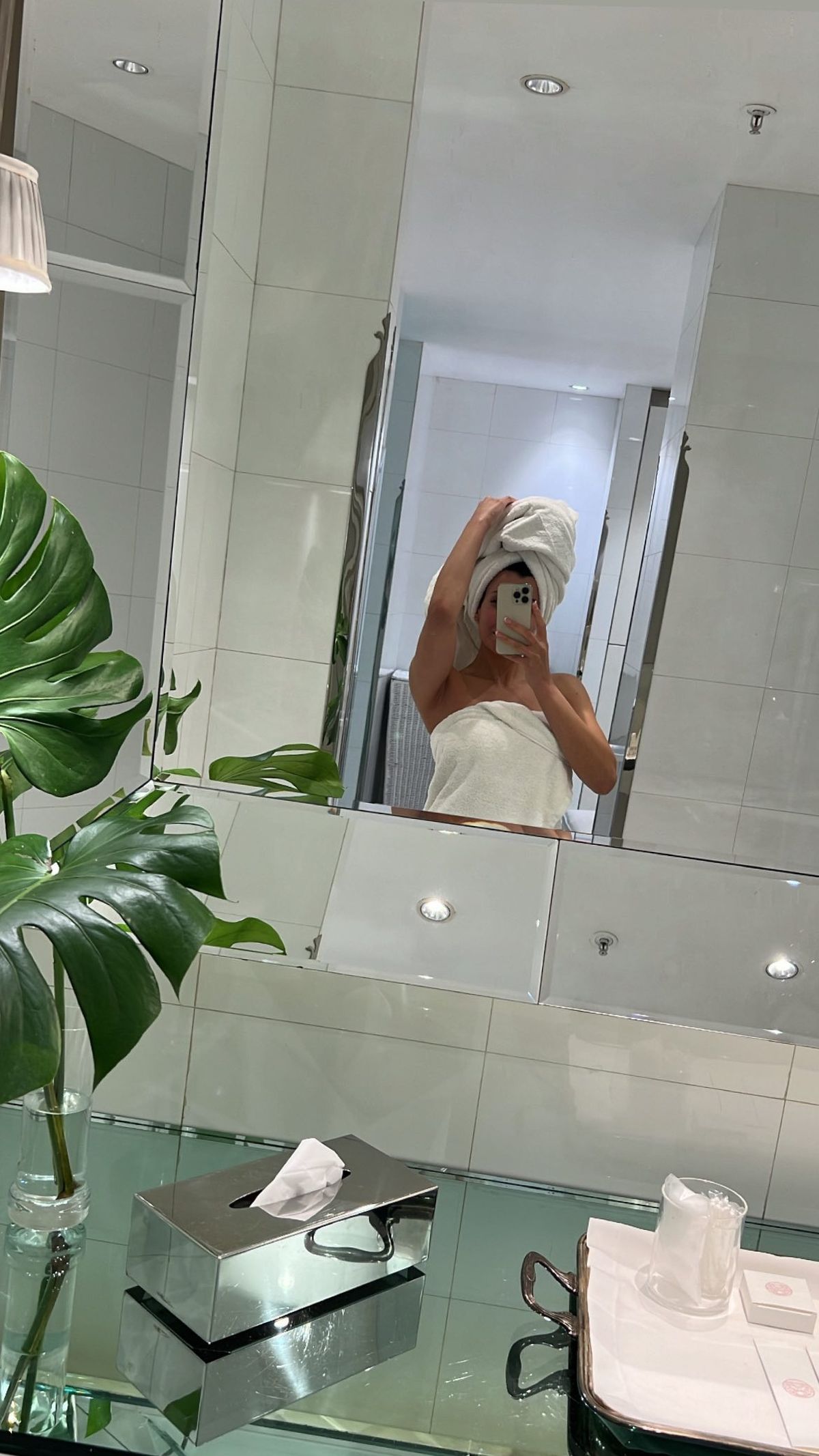 La selfie más íntima de Charlotte Caniggia.