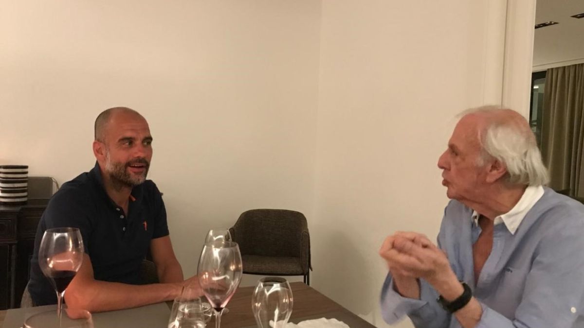 Menotti y Guardiola establecieron una entrañable relación que nació desde el concepto del fútbol.