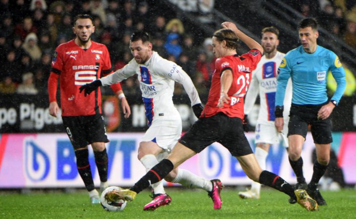 Lionel Messi no pudo evitar la derrota del PSG en la Ligue 1