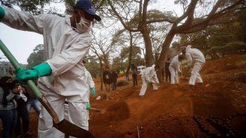 Brasil superó la barrera de los 1.000 muertos diarios por coronavirus