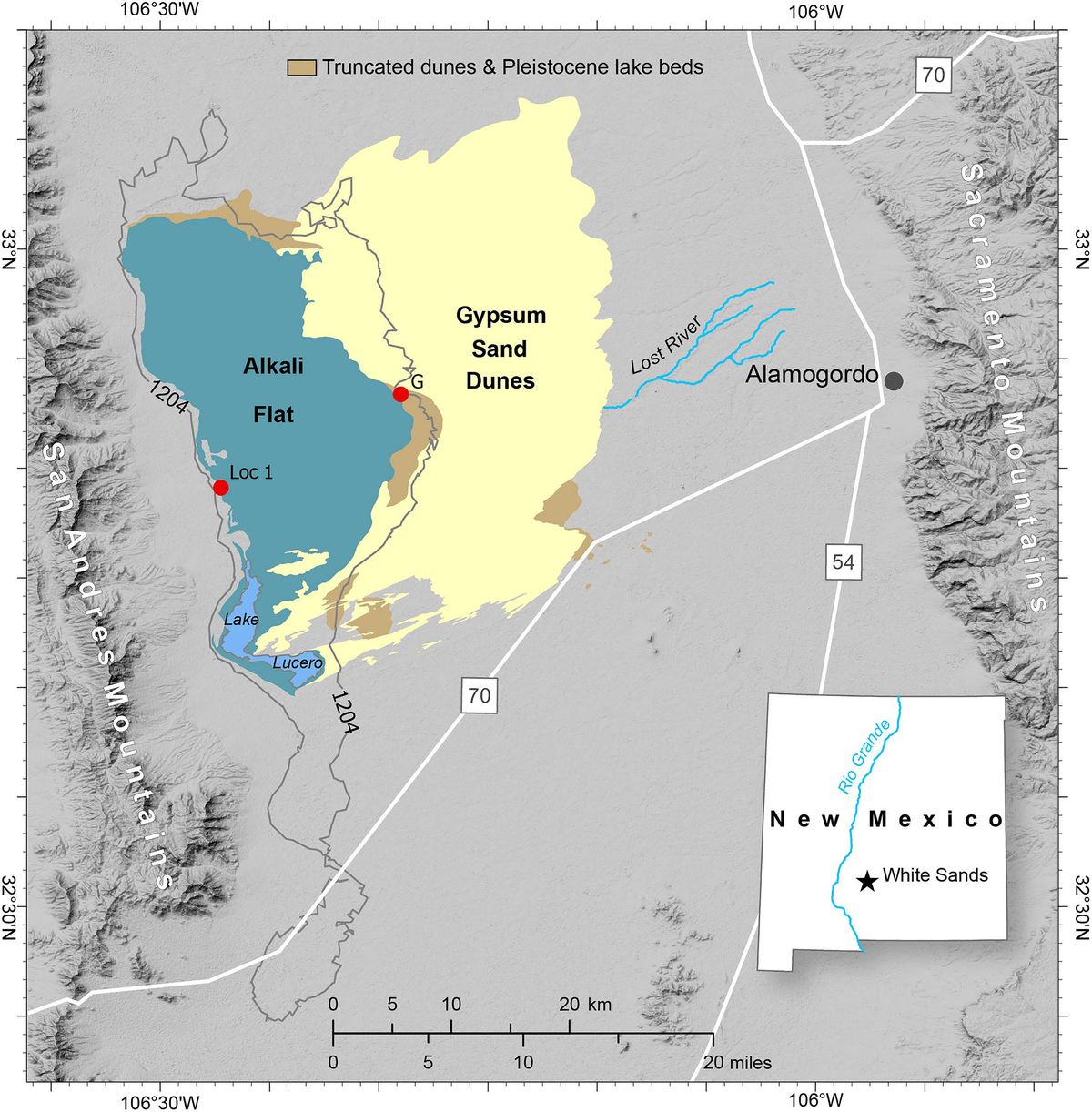 El &aacute;rea en la que se realiz&oacute; el trascendental descubrimiento.