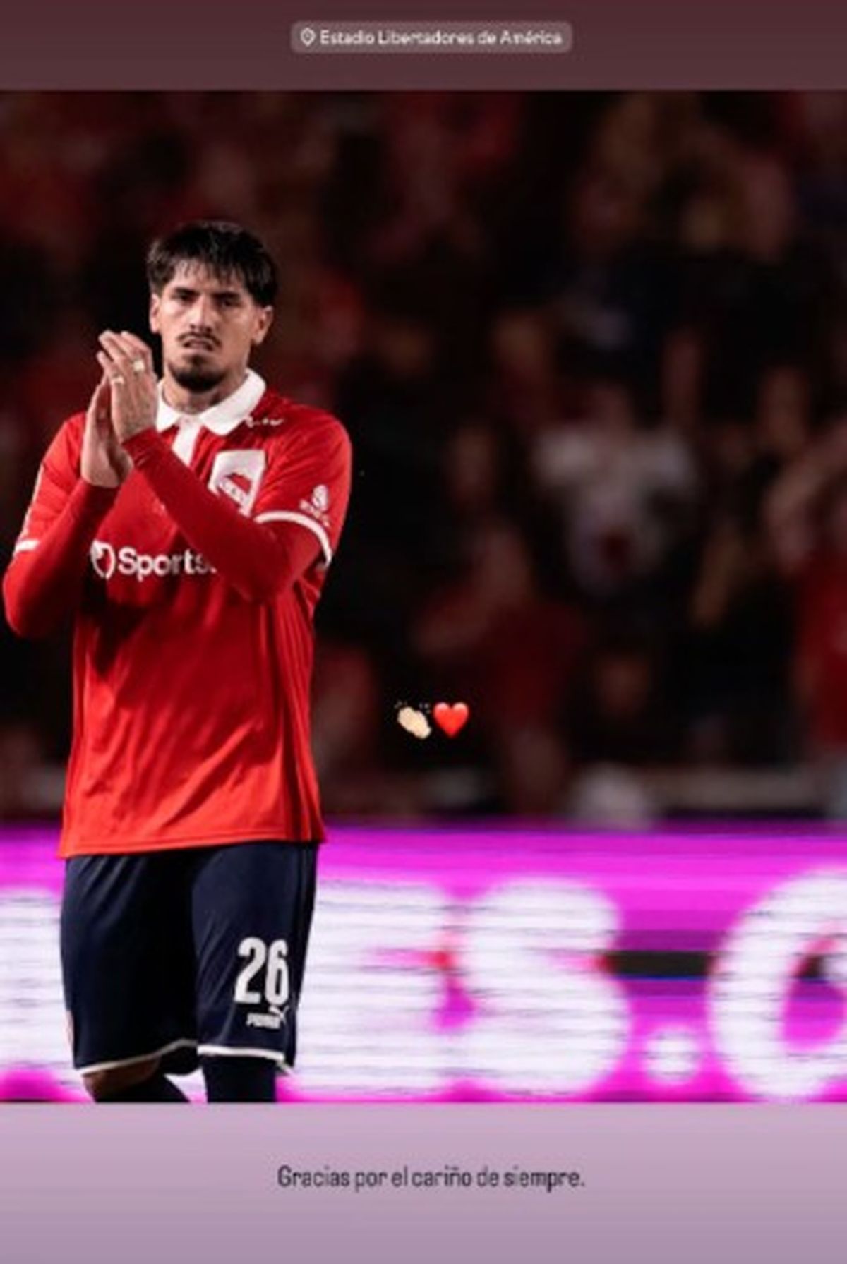 M&aacute;s all&aacute; del agradecimiento el defensor podr&iacute;a pasar a Boca.