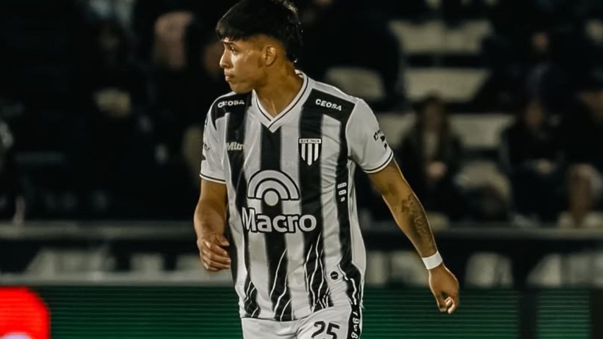 Martín Úbeda debutó en la Primera de Gimnasia y Esgrima. Foto: Gentileza.&nbsp;