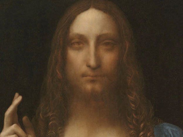 Una pintura atribuida a Da Vinci se subastó en más de 75 millones de dólares