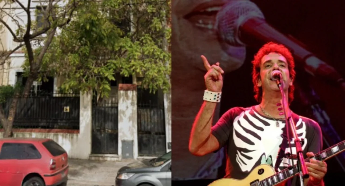 La casa donde vivió Cerati en el Bajo Belgrano. La casa donde vivió Cerati en el Bajo Belgrano. 
