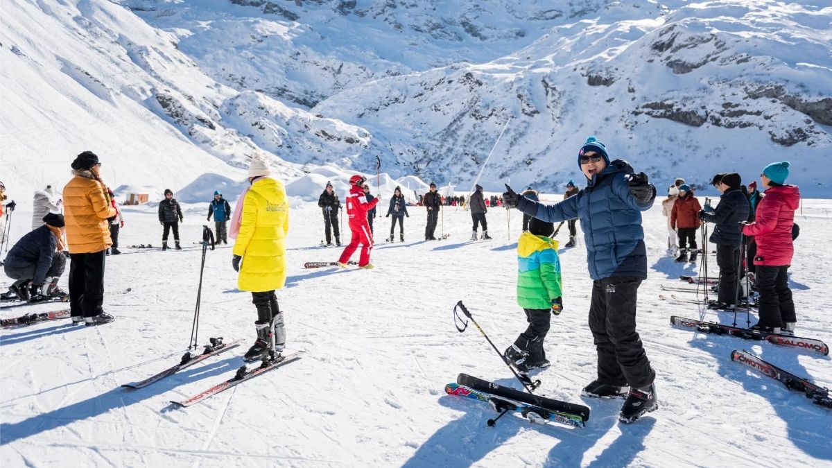 Los centros de esquí de Europa que preparan sus pistas para abrir en octubre