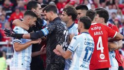 Maravilla Martínez la pasó mal en el clásico de Avellaneda.