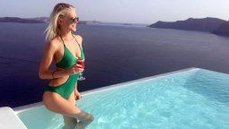Las vacaciones hot de Maxi López y su novia que se relajaron en Grecia lejos del escándalo