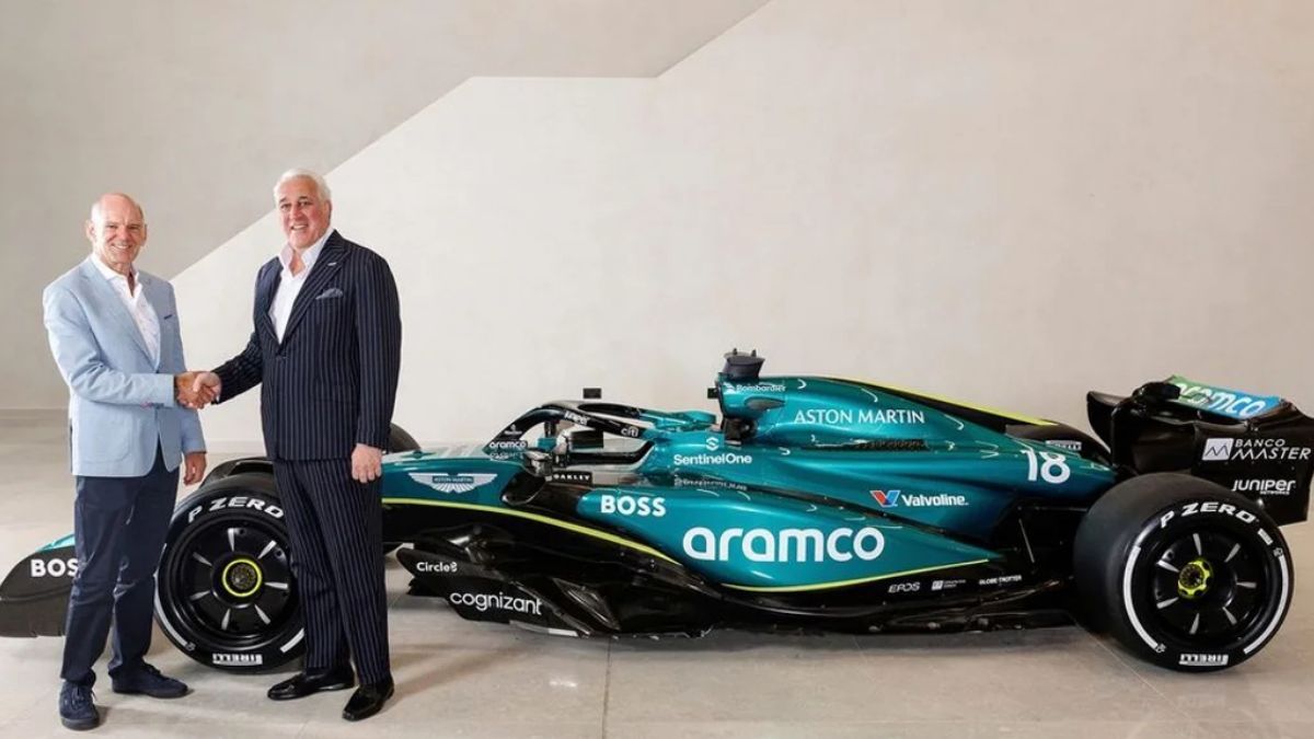 Aston Martin presentó al ingeniero Adrian Newey