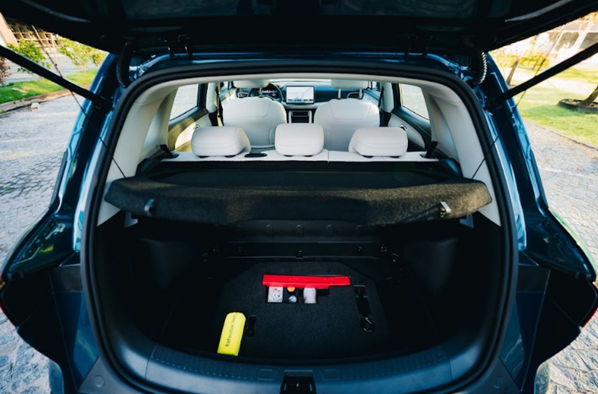 Baúl de 425 litros, con capacidad de expandirse hasta los 1.335 litros. Baúl de 425 litros, con capacidad de expandirse hasta los 1.335 litros.