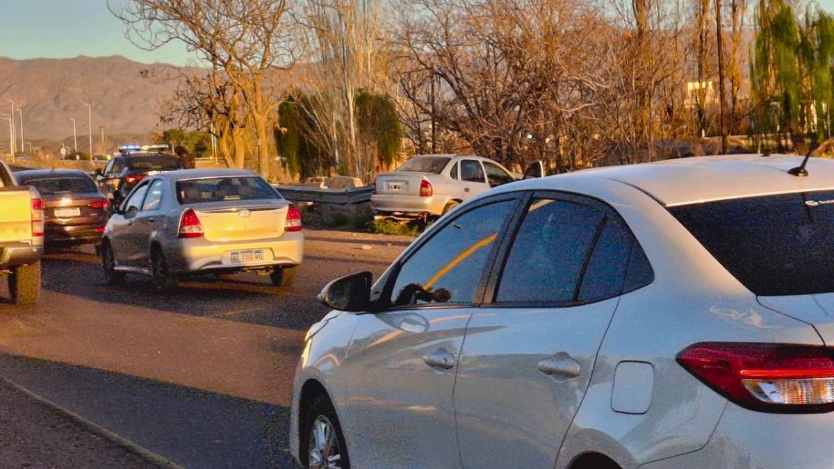 El accidente en Maipú no dejó lesionados de gravedad. El accidente en Maipú no dejó lesionados de gravedad.